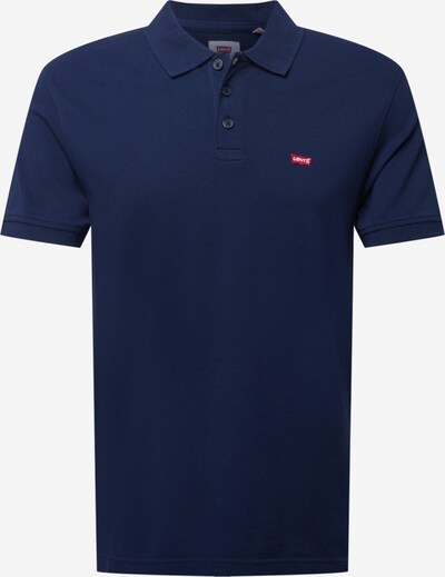 LEVI'S ® Shirt 'Levis HM Polo' in de kleur Donkerblauw / Vuurrood / Wit, Productweergave