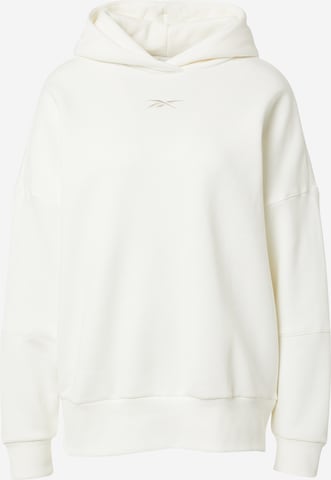 Sweat de sport Reebok en blanc : devant