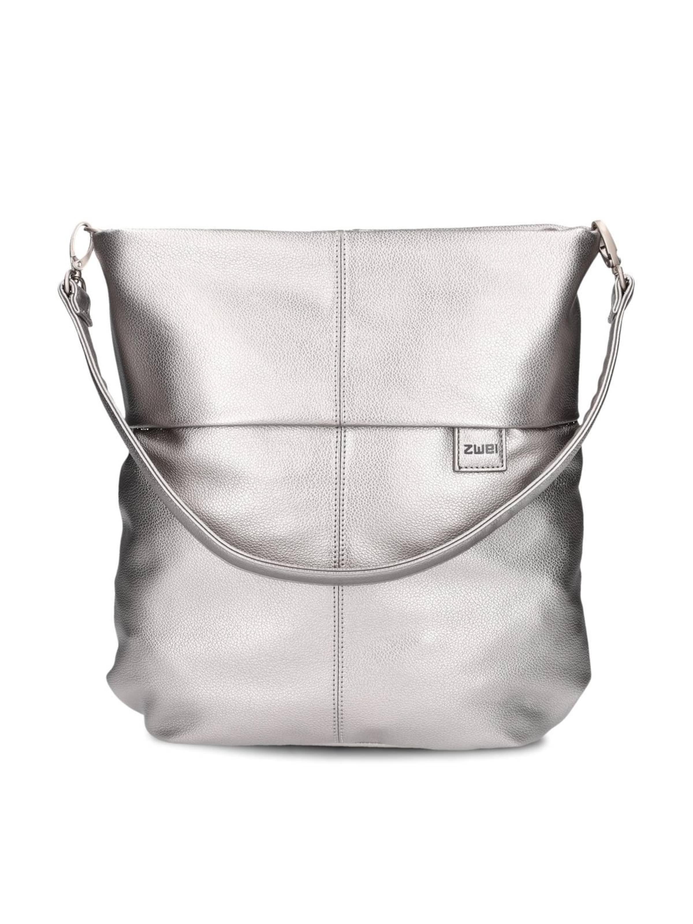 ZWEI Schoudertas 'MADEMOISELLE.M M12' in Zilver