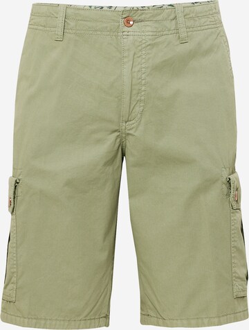 bugatti Cargo Pants in Green: front