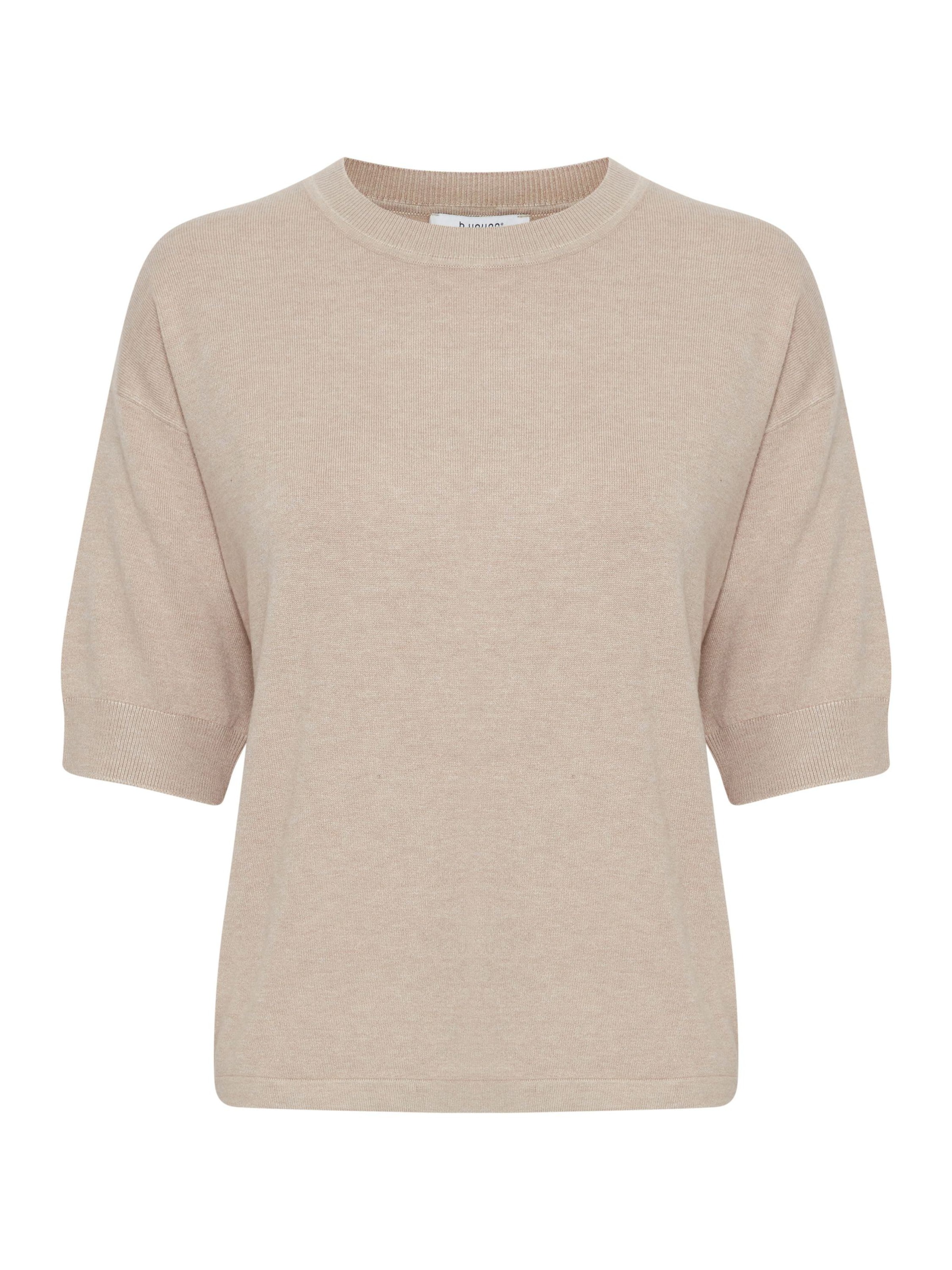 b.young Sweter &#x27;MORLA&#x27; w kolorze brązowy: przód