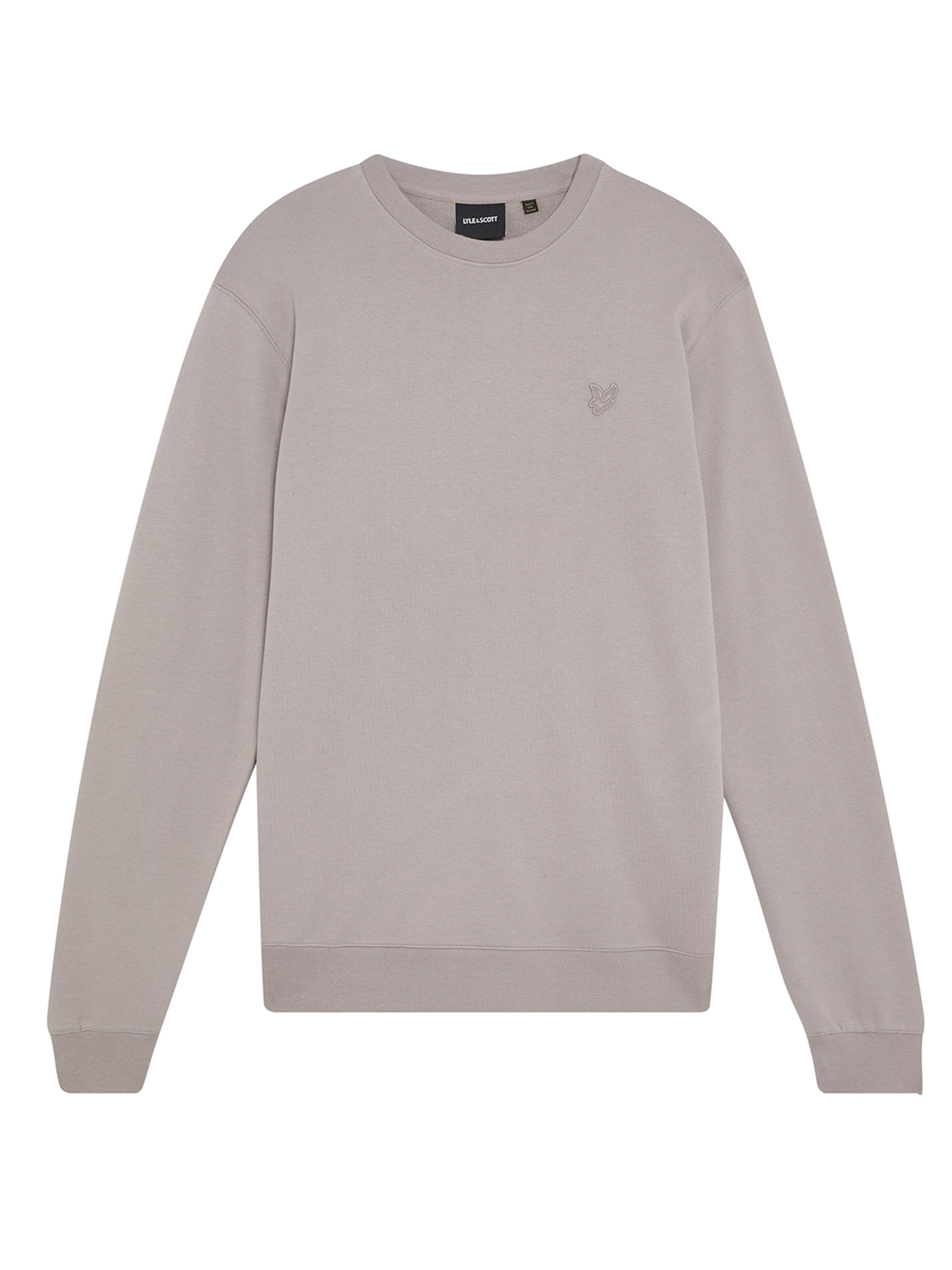 Lyle & Scott Sweatshirt 'Superfine' in Grijs: voorkant
