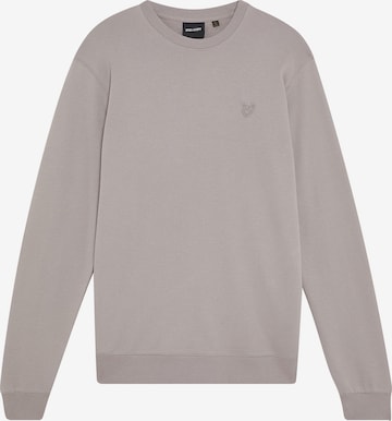 Lyle & Scott Sweatshirt 'Superfine' in Grijs: voorkant