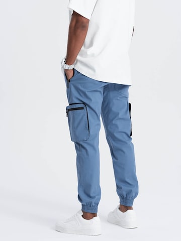 Ombre Tapered Trousers 'OM-PAJO-0135' in Blue