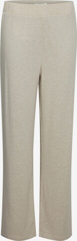 ICHI Regular Broek 'YOSE' in Beige: voorkant