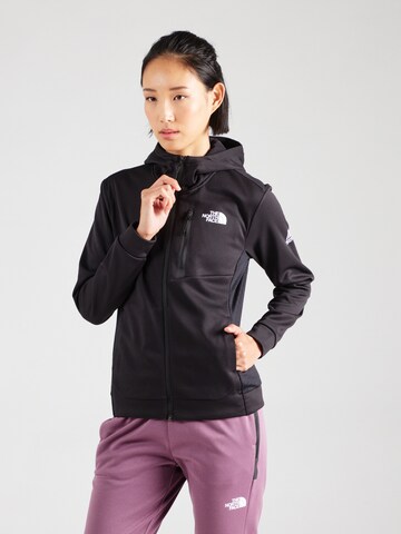 THE NORTH FACE Funktionsfleecejacke in Schwarz: Vorderseite