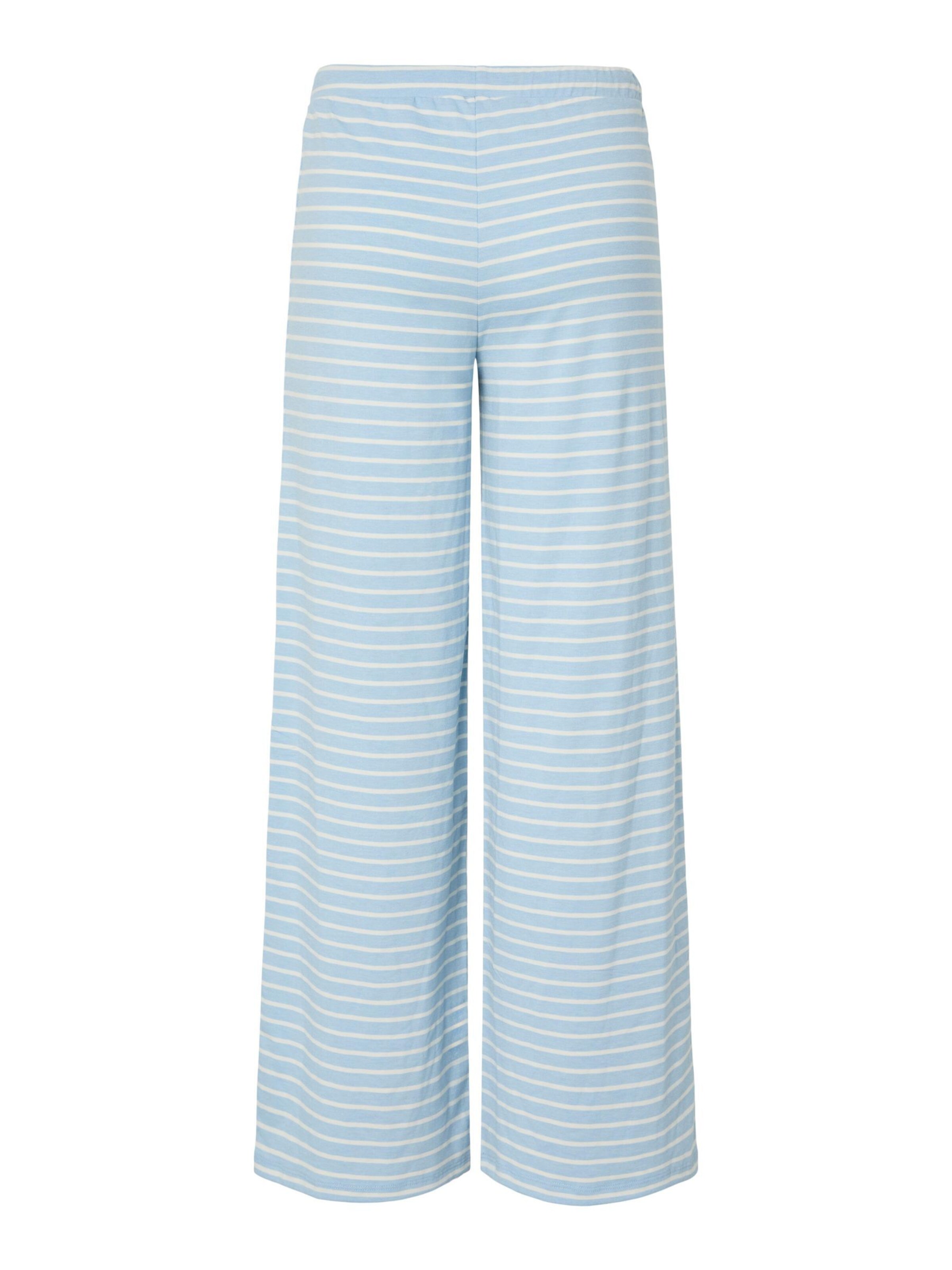 Wide Leg Pantalon 'PCMonique' PIECES en bleu
