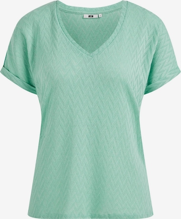 WE Fashion Blouse in Green: front