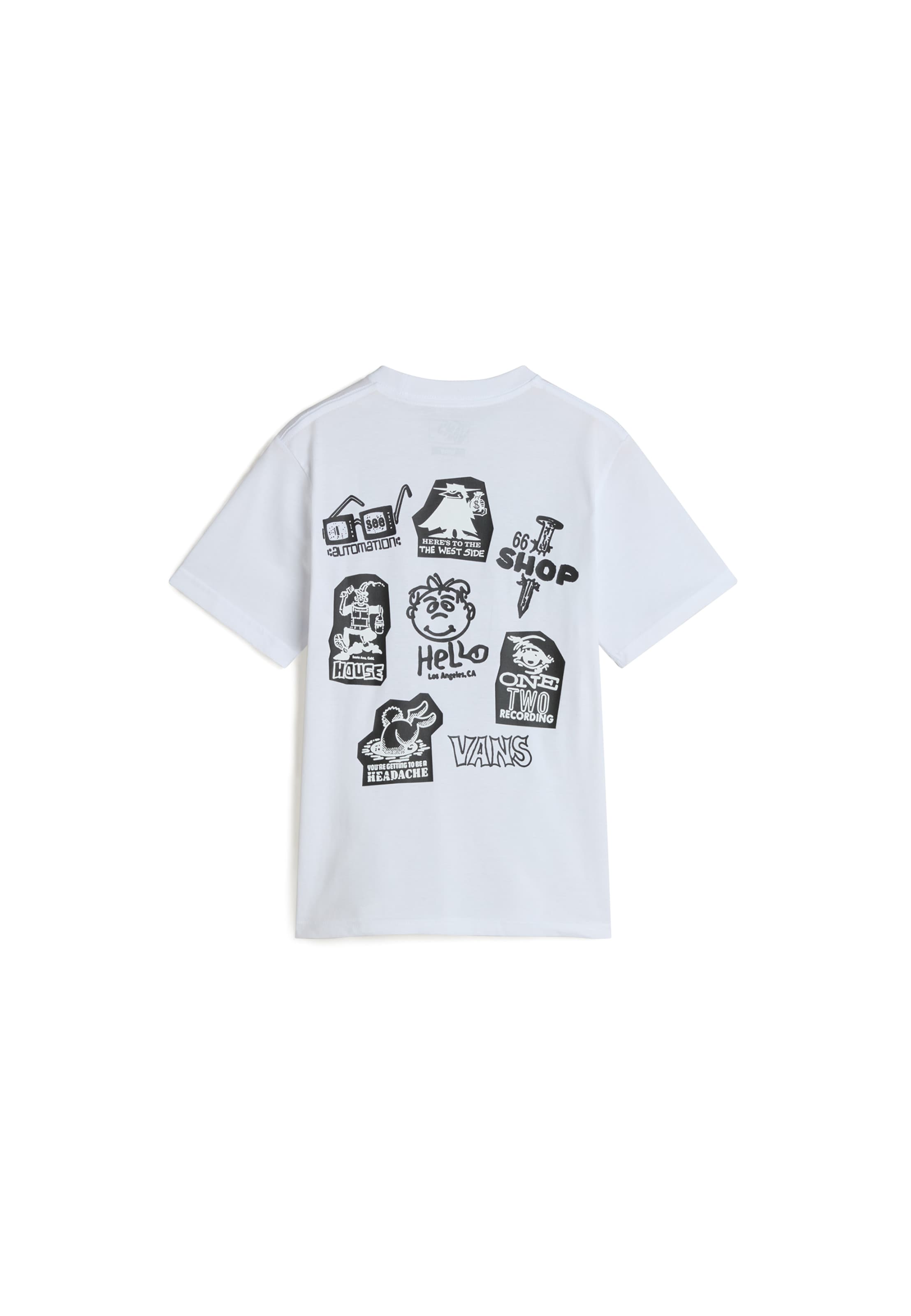 VANS - Camisa 'Classified Essential' em branco