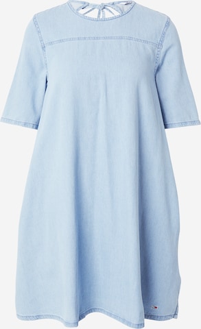 Robe Tommy Jeans en bleu : devant