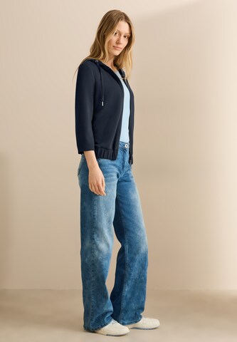 CECIL Sweatjacke in Blau