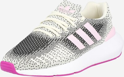 ADIDAS ORIGINALS Ниски маратонки 'Swift Run 22' в светложълто / светлорозово / черно / мръсно бяло, Преглед на продукта