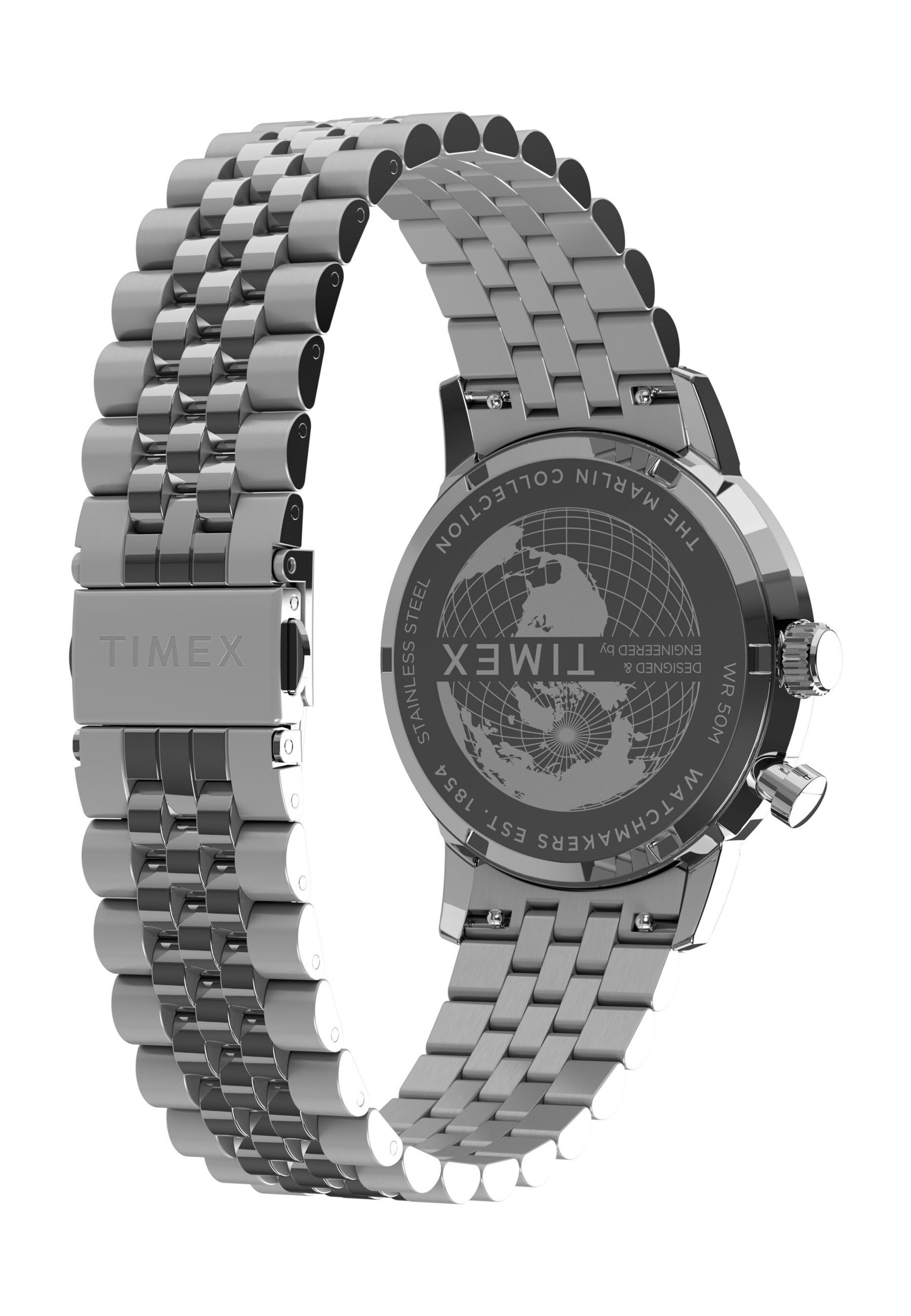 Montre à affichage analogique 'Marlin® Jet' TIMEX en argent