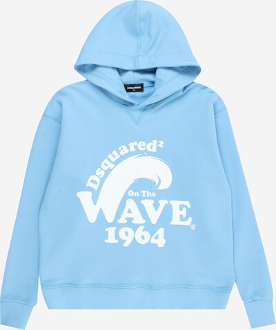 DSQUARED2 Sweatshirt in de kleur Lichtblauw / Wit, Productweergave