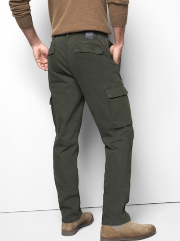 Coupe slim Pantalon chino 'M5 Cargo 2-6516' MEYER en vert