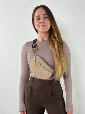 lePelou Gürteltasche 'NOA small' in Beige