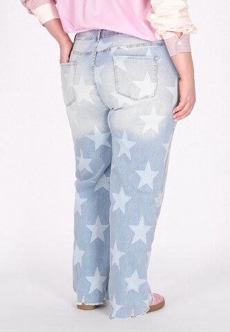 MYMO Loosefit Jeans in Blauw