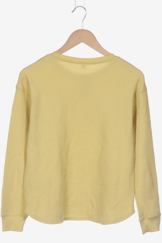 UNIQLO Sweatshirt & Zip-Up Hoodie in S in Yellow