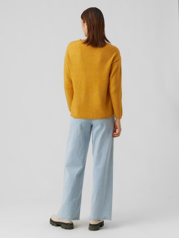 Pullover 'VMLefile' di VERO MODA in giallo