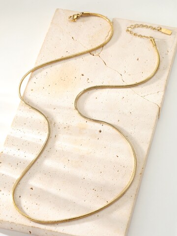 Hey Happiness Ketting 'Snake Flow' in Goud