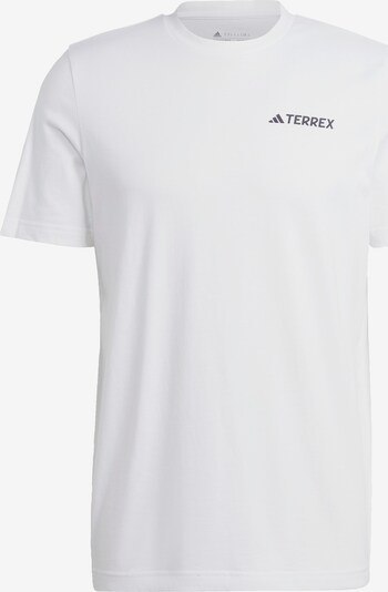 ADIDAS TERREX Performance Shirt in Black / White, Item view