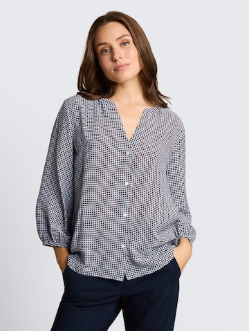 TOM TAILOR Bluse in Blau: Vorderseite