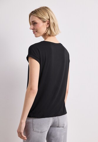 STREET ONE Shirt in Schwarz