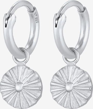 Boucles d'oreilles ELLI en argent : devant