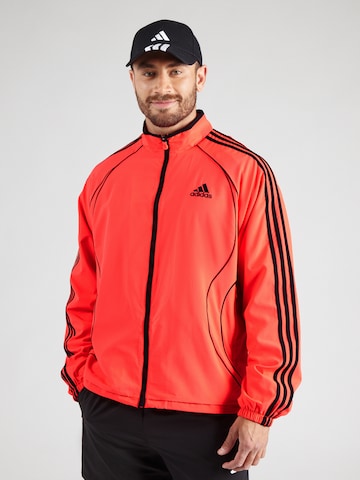 ADIDAS ORIGINALS Between-season jacket 'Teamgeist Adicolor' in Red: front