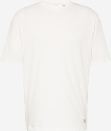 BLEND T-shirt i vit: framsida