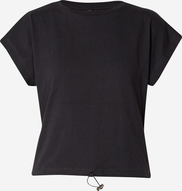 Trendyol - Camiseta en negro: frente