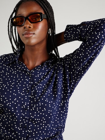 VERO MODA Bluse 'VMBumpy' in Blau