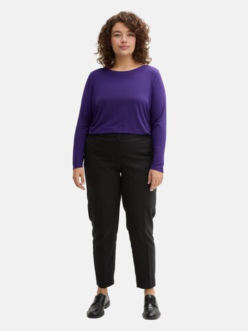 Tom Tailor Women + Shirt in Purple