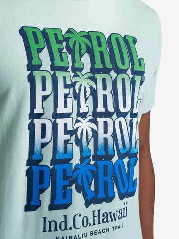 Petrol Industries Shirt 'Radiance' in Groen