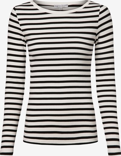 Marie Lund Shirt in schwarz / weiß, Produktansicht