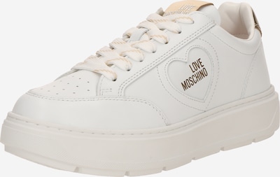 Sportbačiai be auliuko 'BOLD40' iš Love Moschino, spalva – balta, Prekių apžvalga