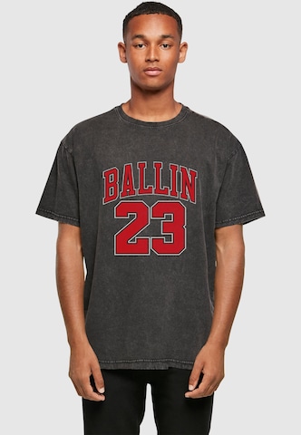 Mister Tee T-Shirt 'Ballin 23' in Schwarz: Vorderseite