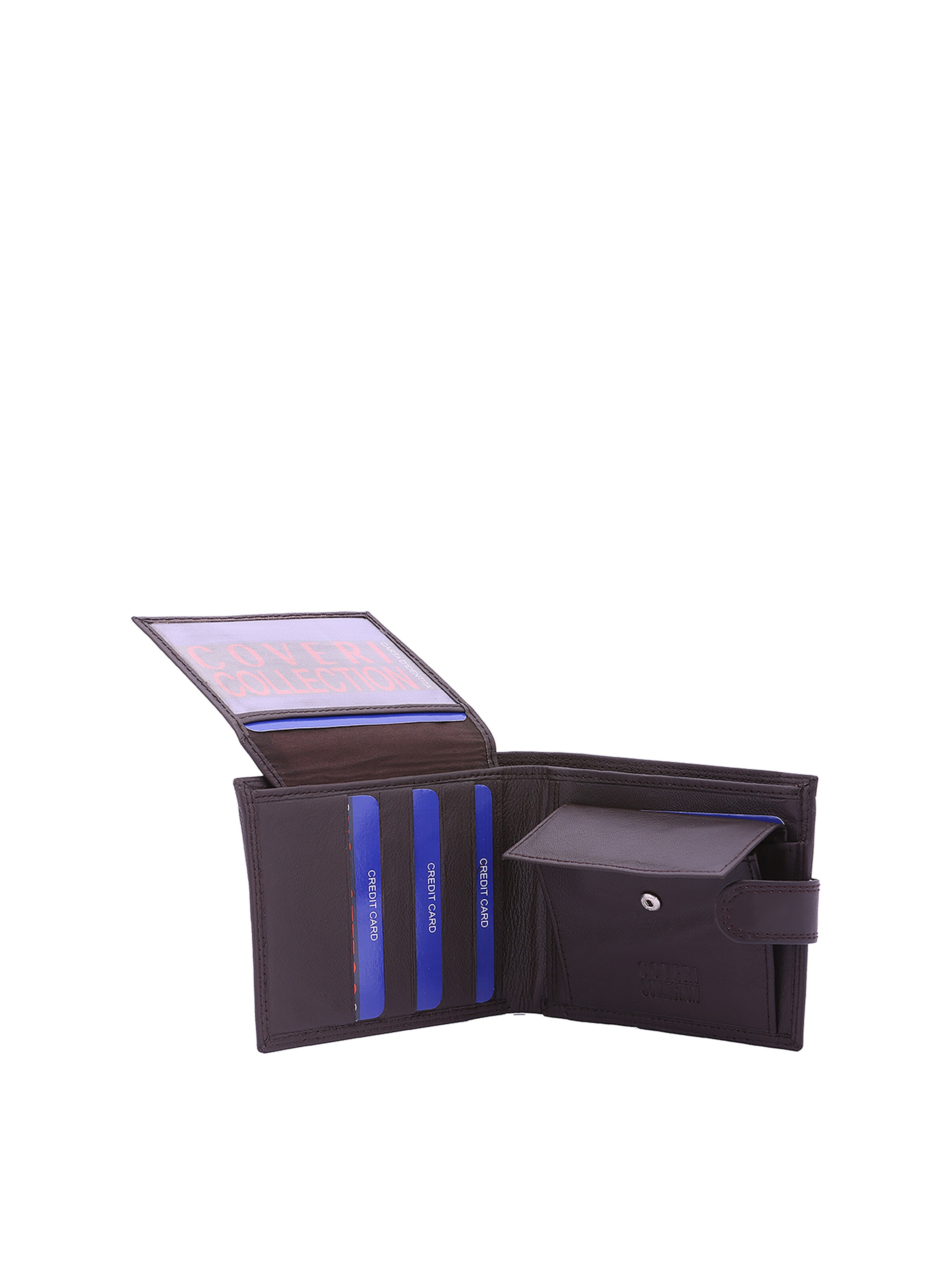 Portamonete di Enrico Coveri in marrone: frontale