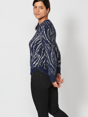 Pull-over KOROSHI en bleu