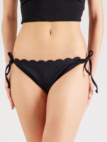 Hunkemöller Bikini Bottoms 'Scallop' in Black: front