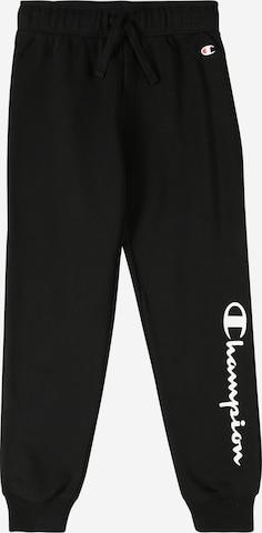 Pantalon Champion Authentic Athletic Apparel en noir : devant