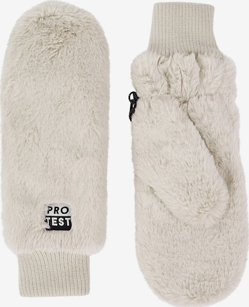 Gants de sport 'PRTMarcy' PROTEST en blanc : devant