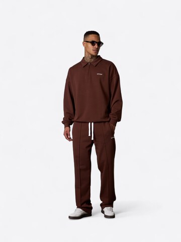 Loosefit Pantalon ' Essential Loose ' ESTEEM en marron