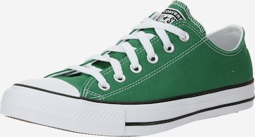 Sneaker bassa di CONVERSE in verde: frontale