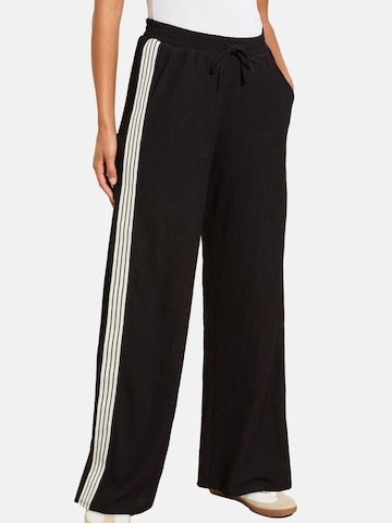 Wide Leg Pantalon Friends Like These en noir : devant