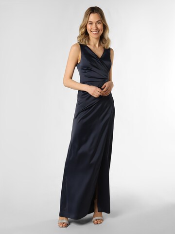 Marie Lund Evening Dress in Blue: front