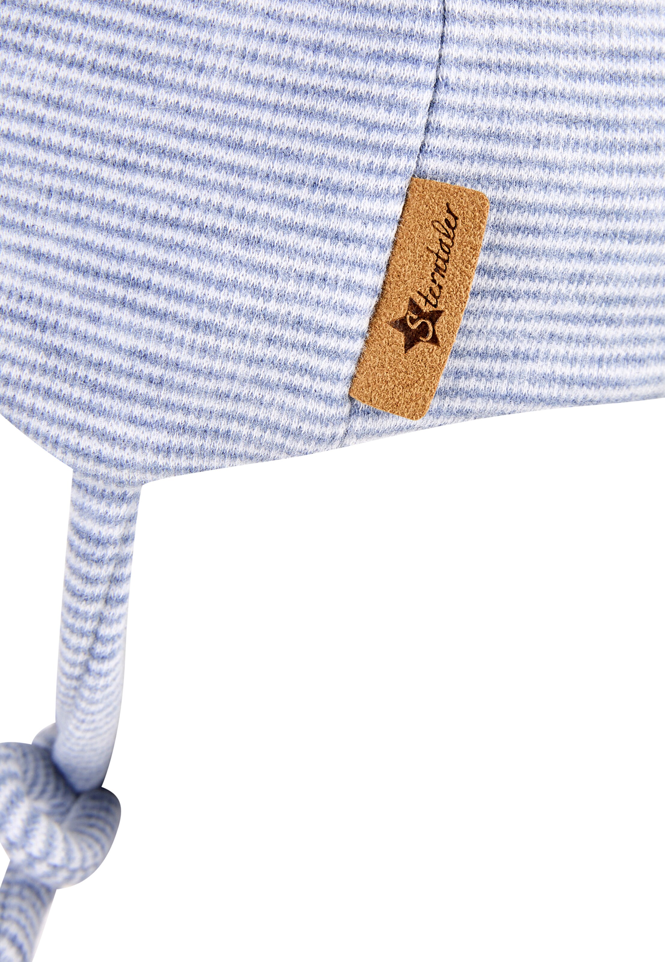 STERNTALER Beanie 'Giraffe' in Blue