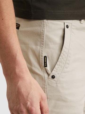 PME Legend Regular Trousers 'Spector regular fit chino shorts' in Grey