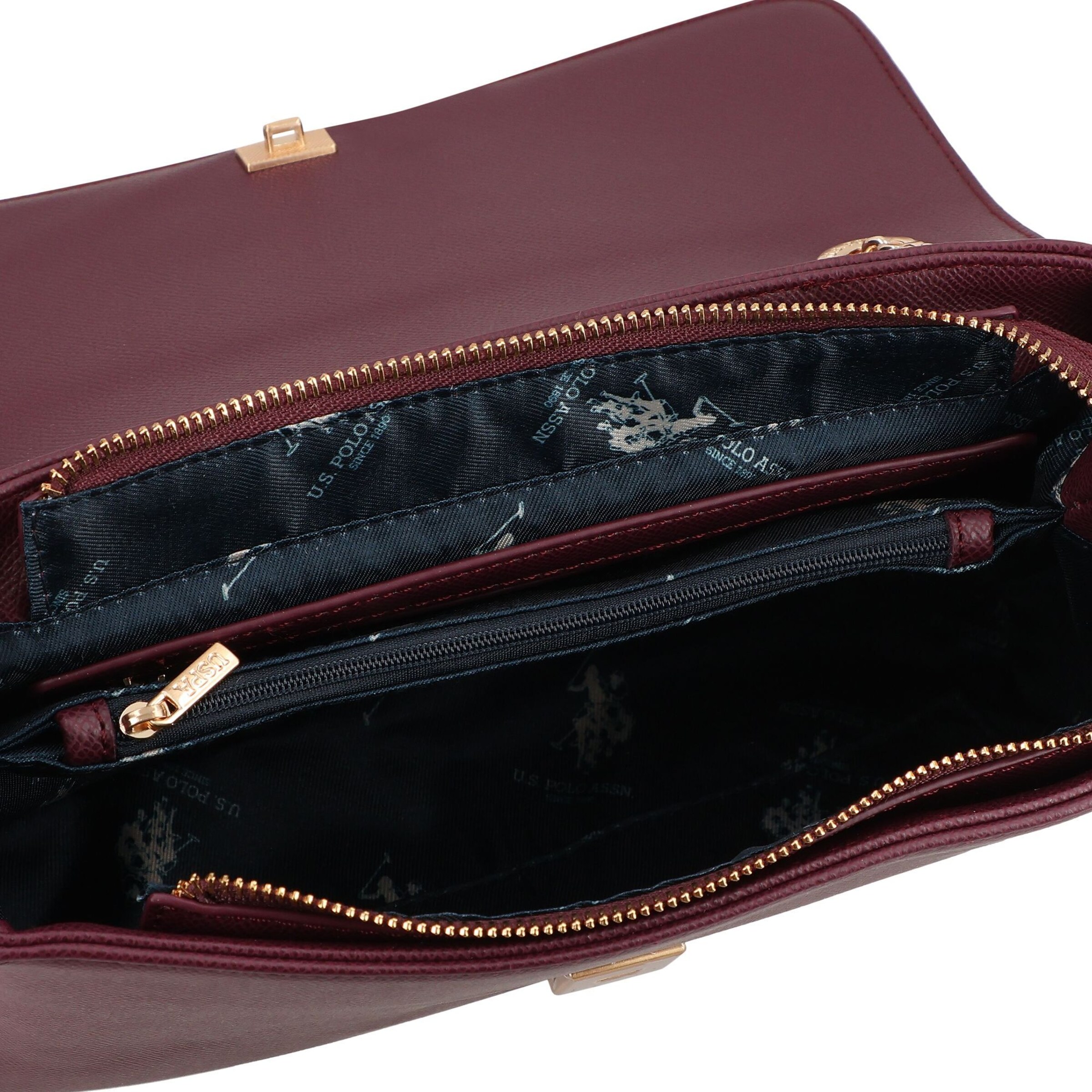 Sac à bandoulière 'Jones' U.S. POLO ASSN. en violet