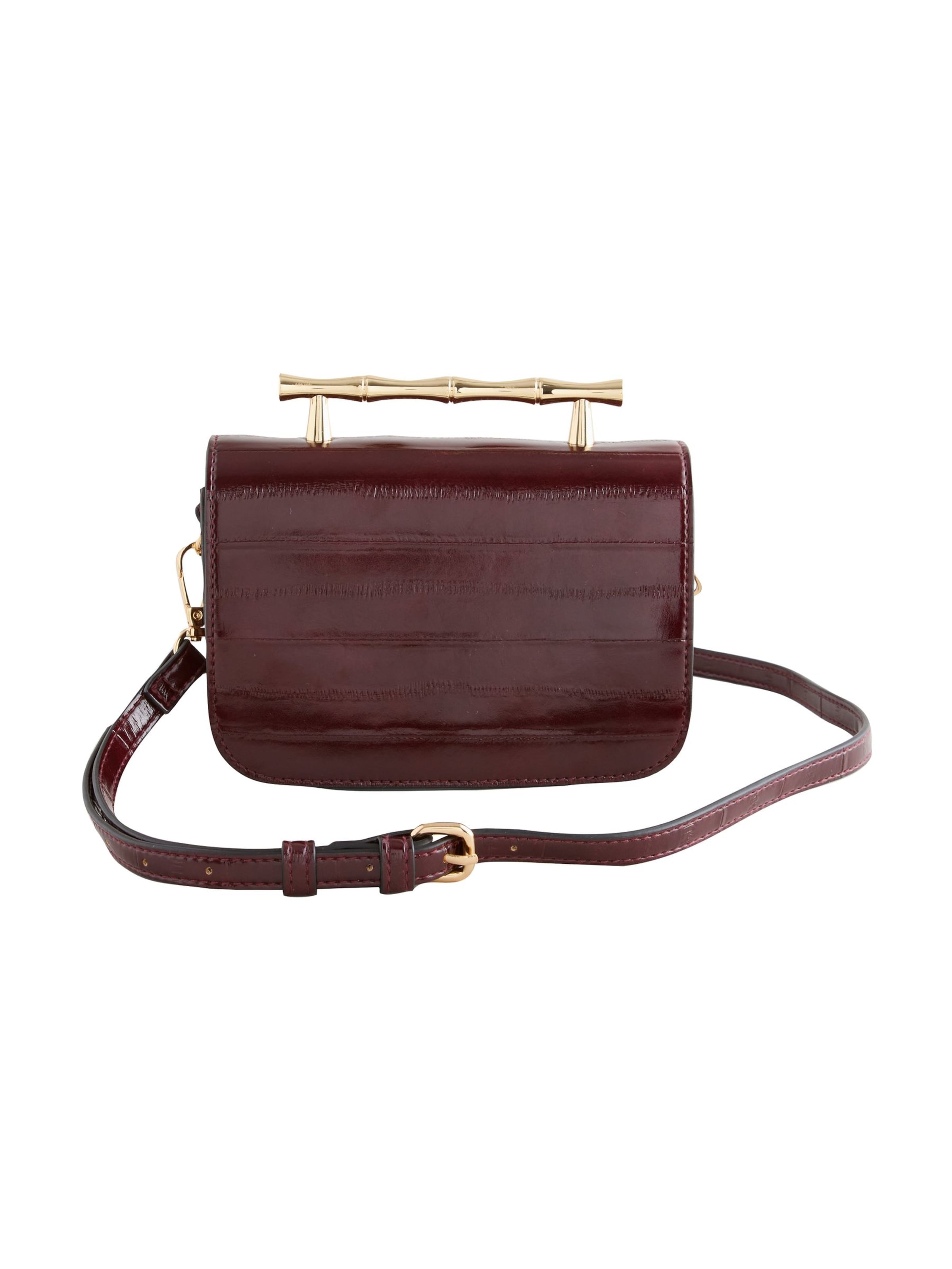 Next Handtas in de kleur Bourgogne, Productweergave